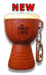 Drum Cafe Keyring Shaker